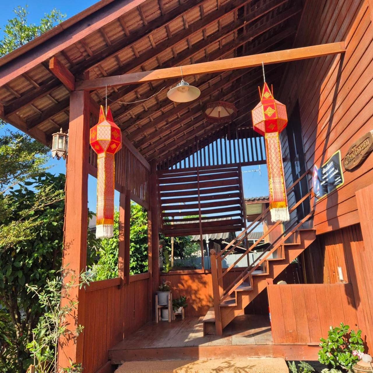 Kedthawa Homestay เฮือนเก็ดถะหวา Ban Cho Lae Buitenkant foto